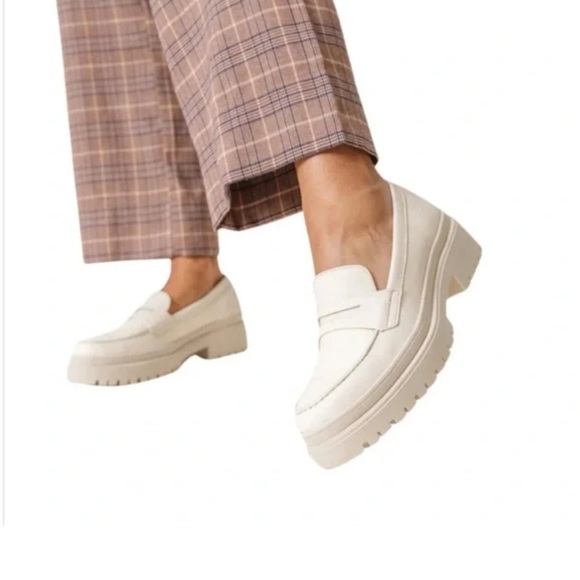 Patina Portland leather company chunky Zoe loafer 90’s Y2K preppy collegiate - Picture 3 of 10